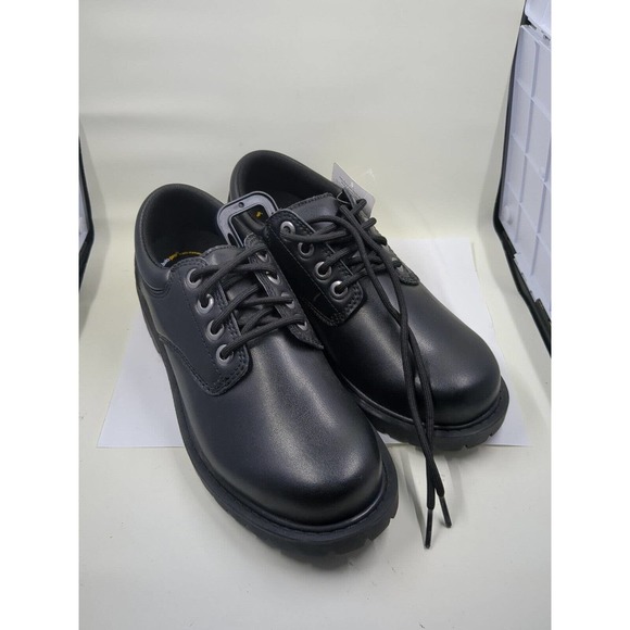 Tredsafe Black Oxford Gary Slip Resistant Anti-fatigue Shoes Men's Size 7 NWT - Picture 1 of 8